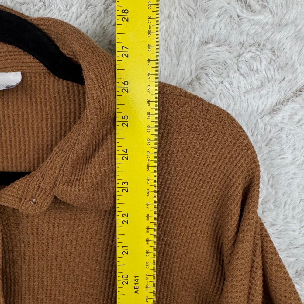 Columbia Women's Holly Hideaway™ Waffle Shirt Jacket Large Hiking Outdoor Cabin - Picture 11 of 13